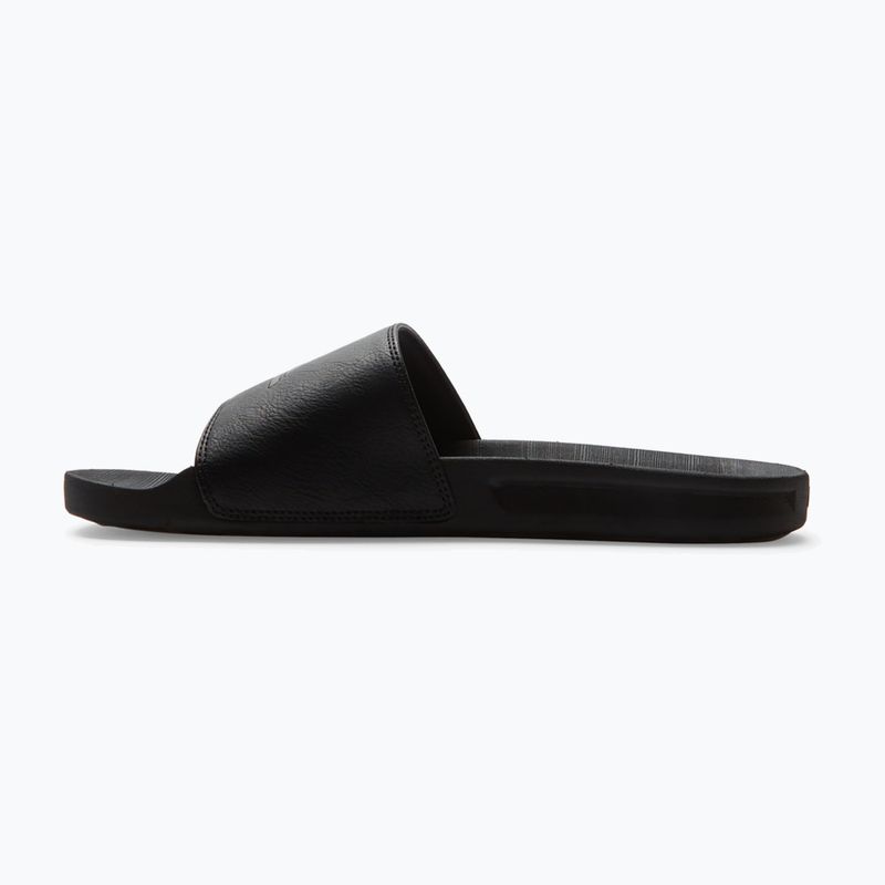Quiksilver Rivi Nubuck Slide black 1 férfi papucs 3