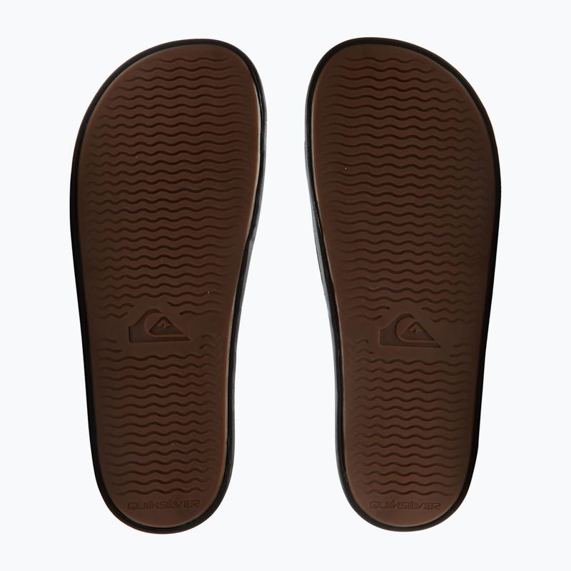 Quiksilver Rivi Nubuck Slide black 1 férfi papucs 5