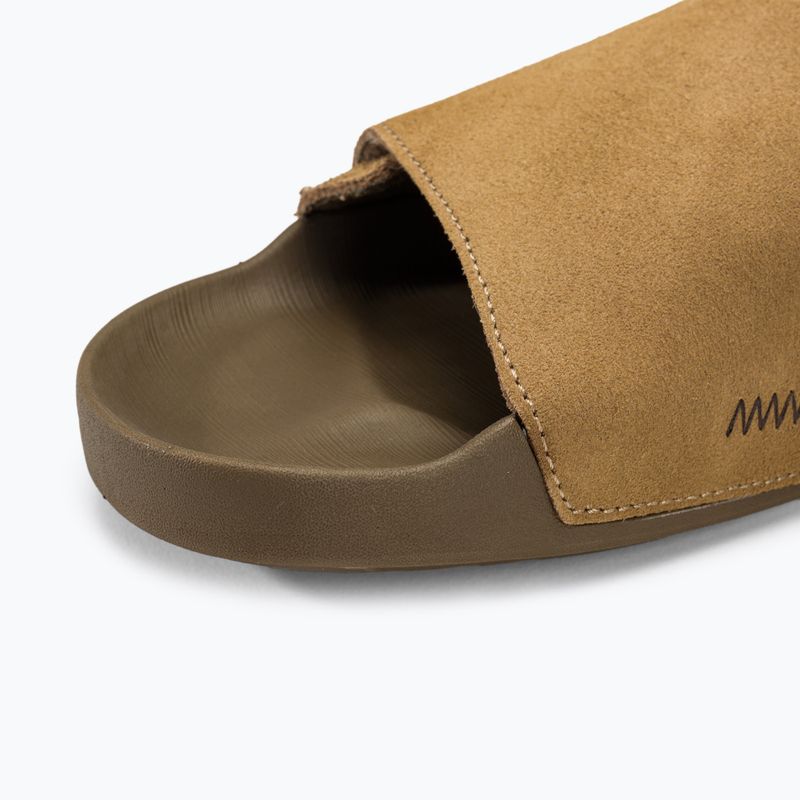 Quiksilver Rivi Suede tan 1 férfi papucs 7