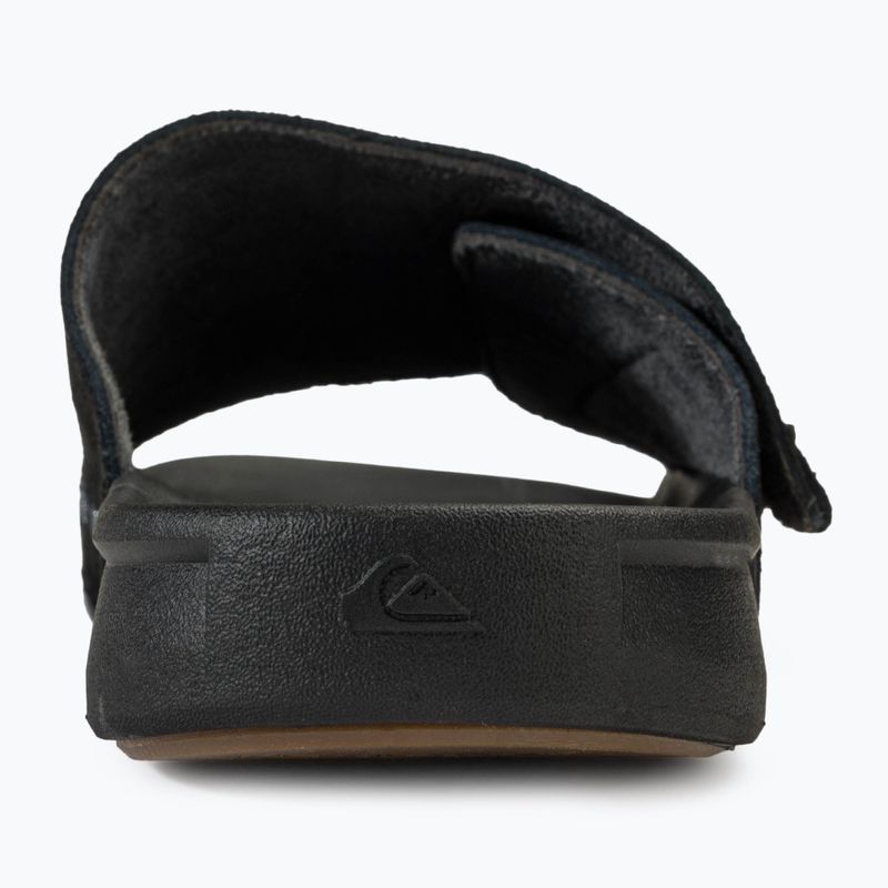 Quiksilver Rivi Suede black 1 férfi papucs 6