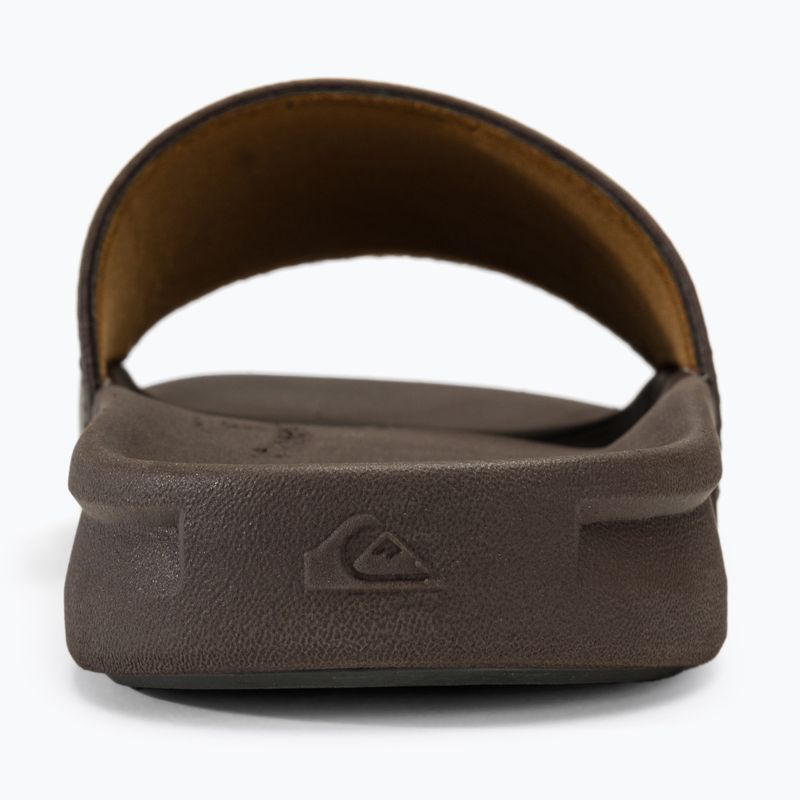 Quiksilver Rivi Nubuck Slide brown 1 férfi papucs 6