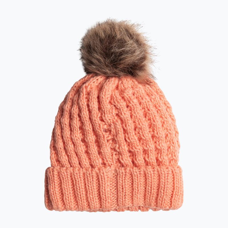 Gyerek téli sapka ROXY Blizzard Girl peach pink 2