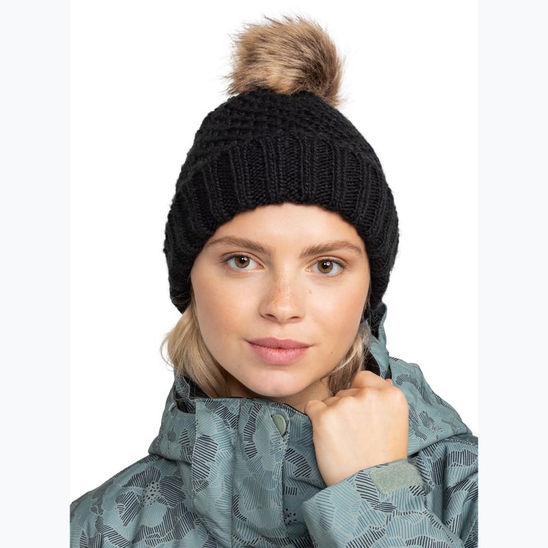 Női téli sapka ROXY Blizzard true black 3