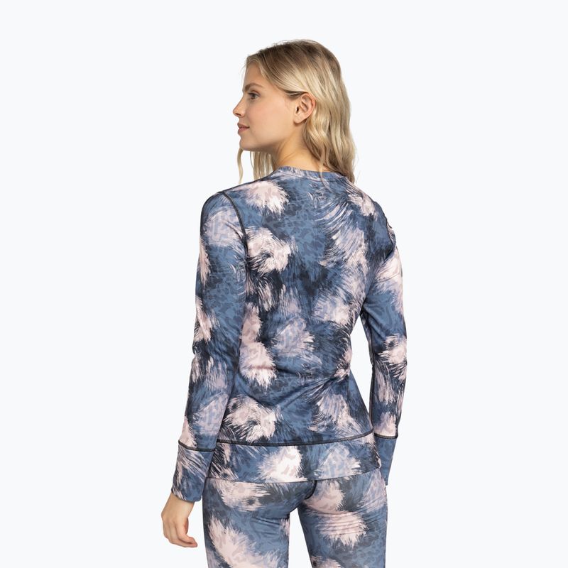 Női termoaktív felső ROXY Daybreak Brushed Top wild wind darknight 3