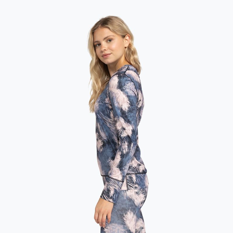 Női termoaktív felső ROXY Daybreak Brushed Top wild wind darknight 4