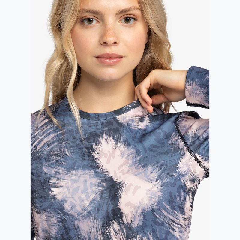 Női termoaktív felső ROXY Daybreak Brushed Top wild wind darknight 5