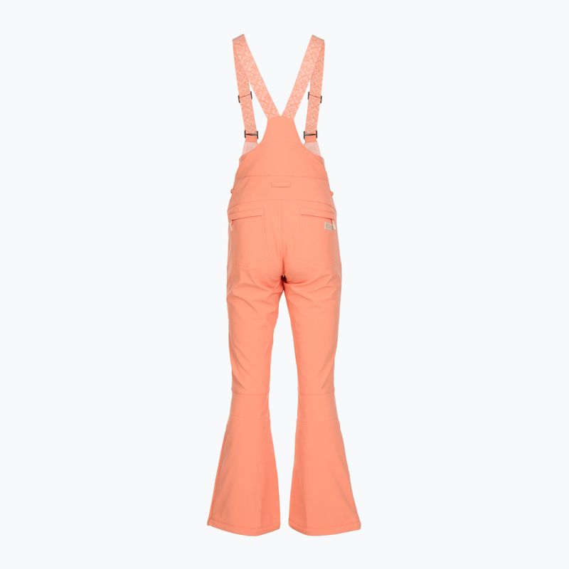 Női snowboard nadrág ROXY Summit Bib peach pink 8