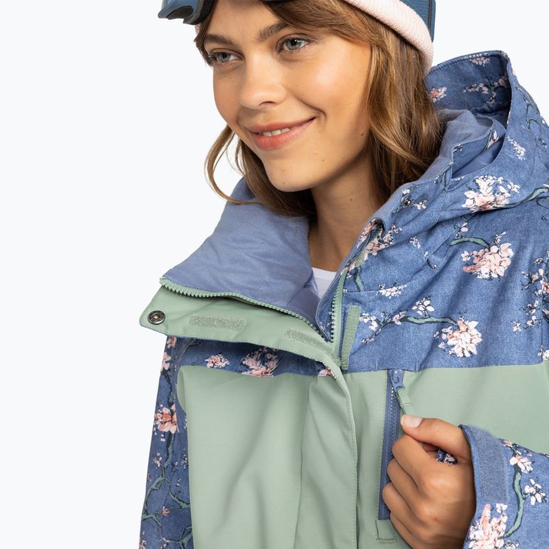 Női snowboard dzseki ROXY Roxy Roxy Jetty Block wild wind chloe blossom 6