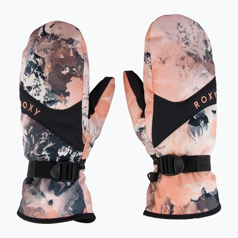 Női snowboard kesztyű ROXY Jetty Mitt peach pink dreamy picture 2