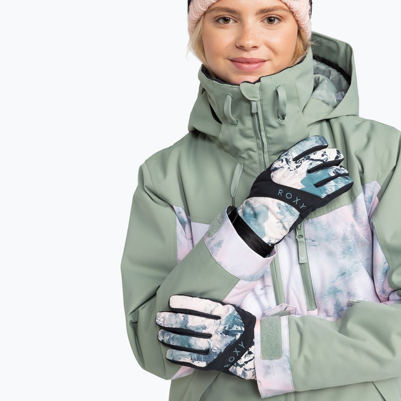 Női snowboard kesztyű ROXY Roxy Jetty sea pine dreamy picture 3