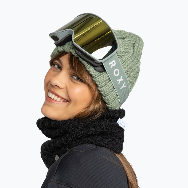 Női snowboard szemüveg ROXY Storm Women lily pad/pink gold mi 5