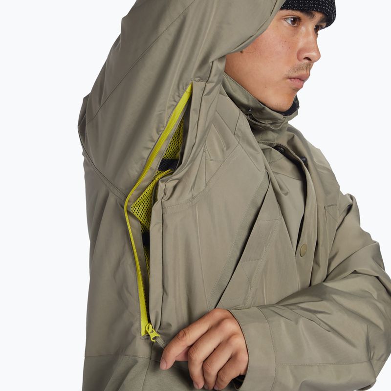 Férfi snowboard kabát DC Tundra vetiver 5