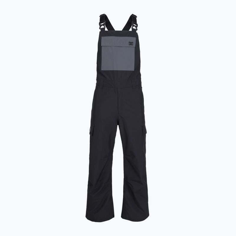 Férfi snowboard nadrág DC Docile Bib black 3