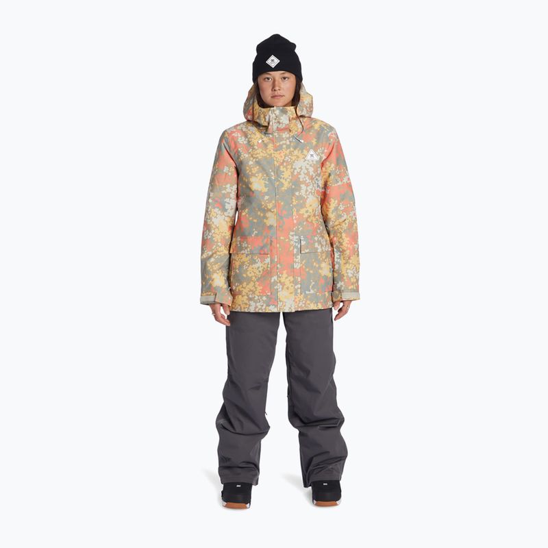 Női snowboard kabát DC Cruiser fractal coral 2