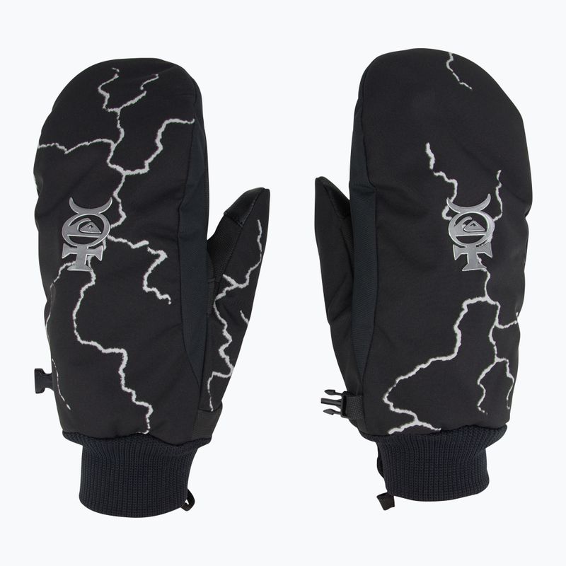 Férfi snowboard kesztyű Quiksilver Method Mitt high energy black reflective 2
