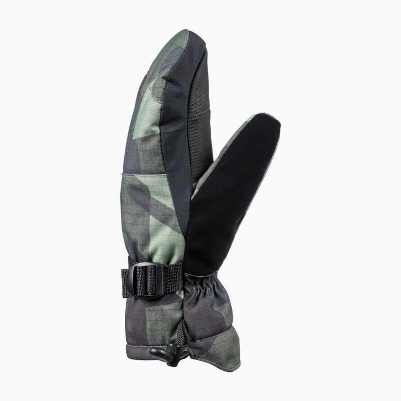 Quiksilver Mission Mitt gyermek snowboard kesztyű puzzle camo tengeri spray 2