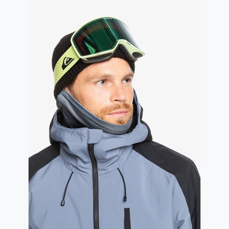 Quiksilver Storm fekete zeller/zöld ml snowboardszemüveg 5