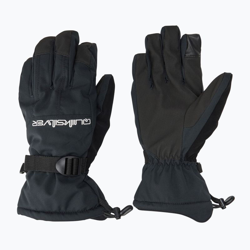 Férfi snowboard kesztyű Quiksilver Mission true black