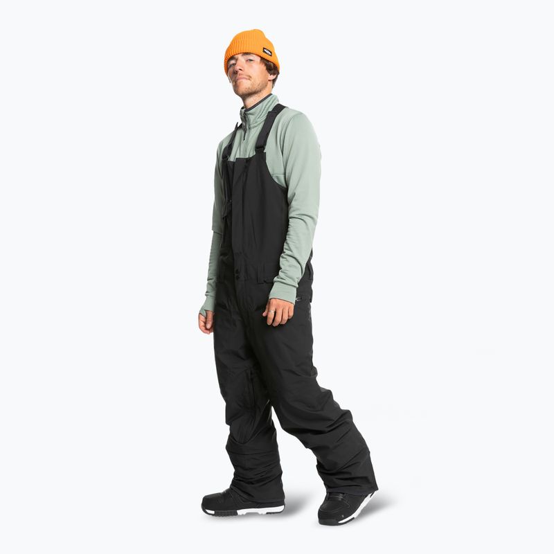 Férfi Quiksilver Utility Bib snowboard nadrág igaz fekete 3