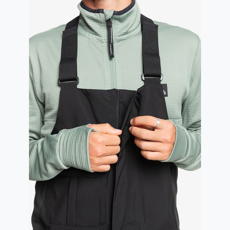 Férfi Quiksilver Utility Bib snowboard nadrág igaz fekete 5