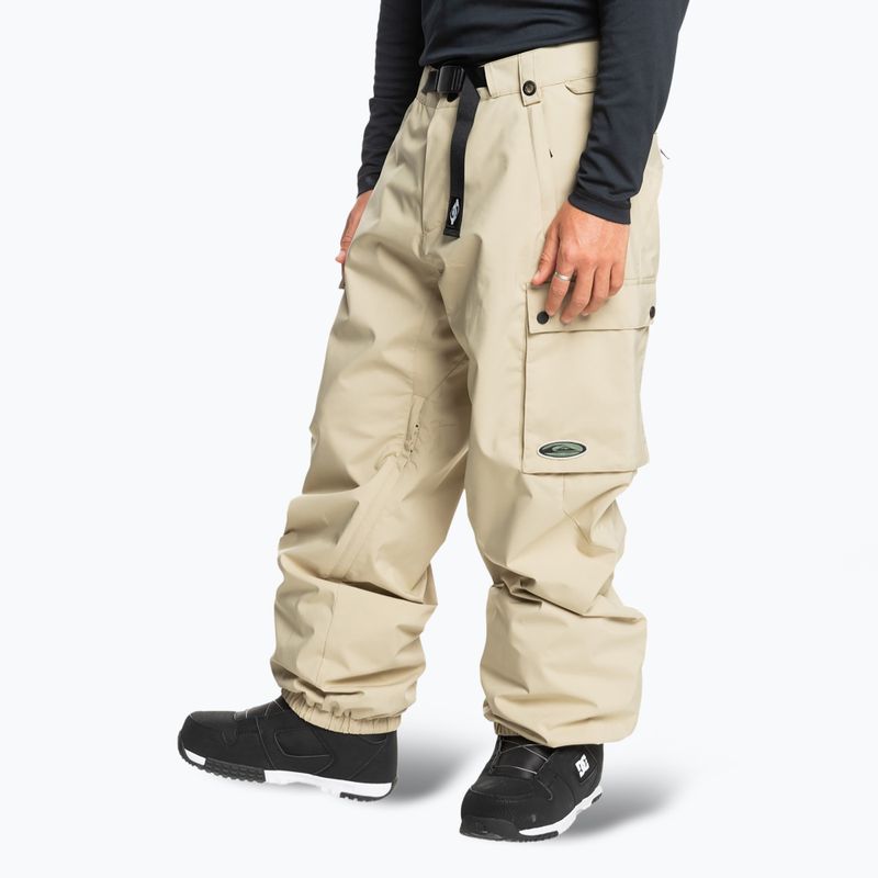 Férfi snowboard nadrág Quiksilver Snow Down Cargo twill 3