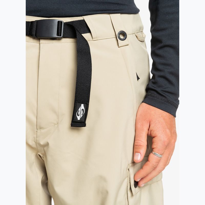 Férfi snowboard nadrág Quiksilver Snow Down Cargo twill 4