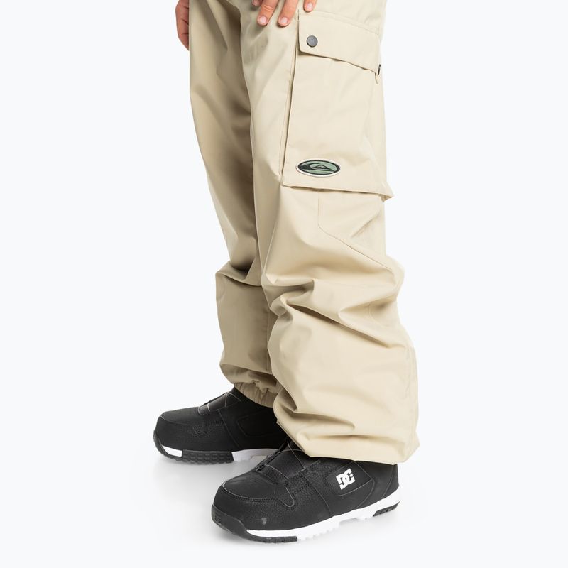 Férfi snowboard nadrág Quiksilver Snow Down Cargo twill 6