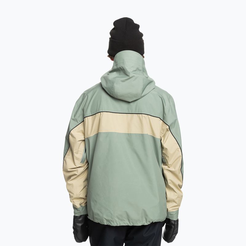 Férfi snowboard kabát Quiksilver High Altitude Gore-Tex sea spray 2