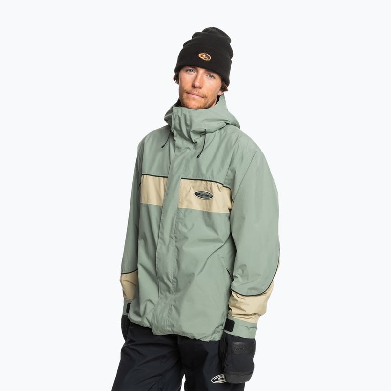 Férfi snowboard kabát Quiksilver High Altitude Gore-Tex sea spray 3