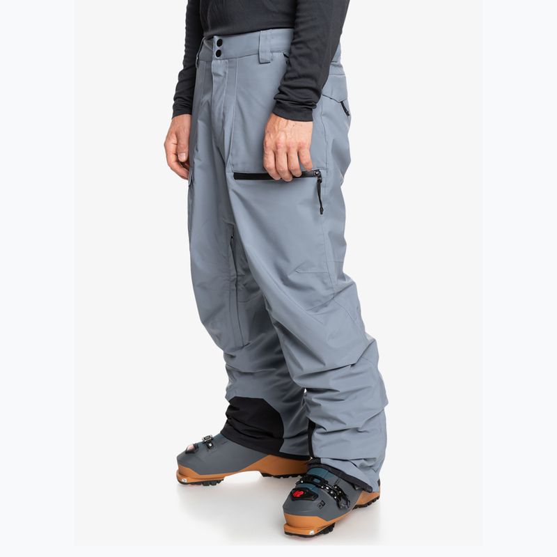 Férfi snowboard nadrág Quiksilver Utility flint stone 4