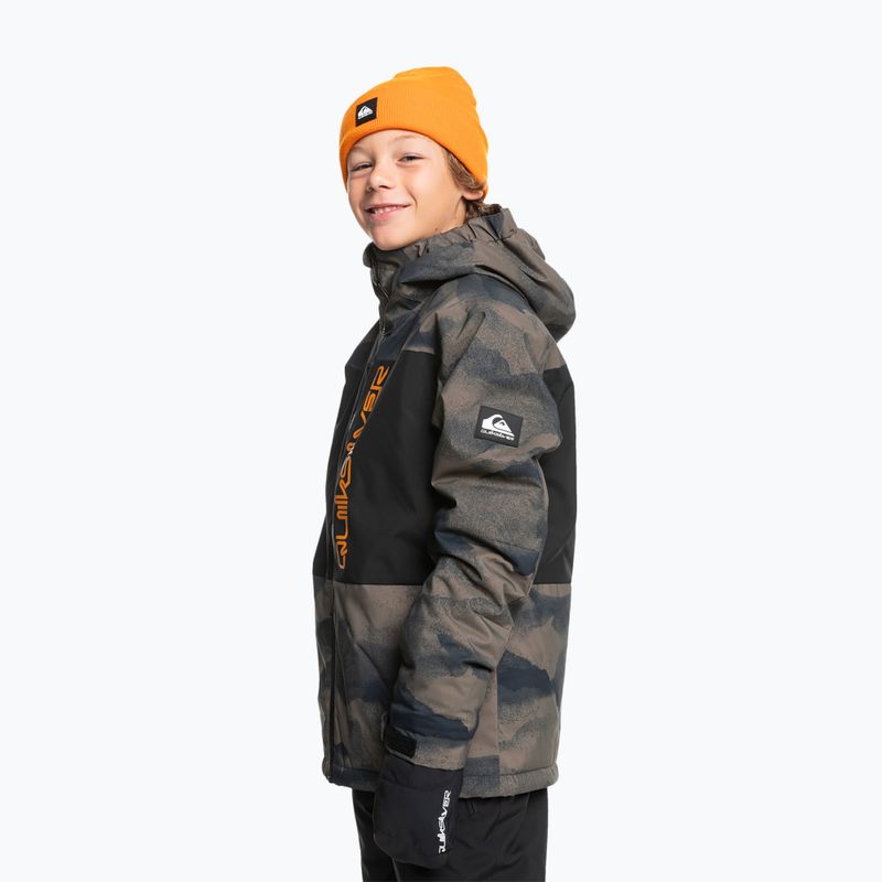 Gyerek snowboard kabát Quiksilver Side Hit mountain spray canteen 3