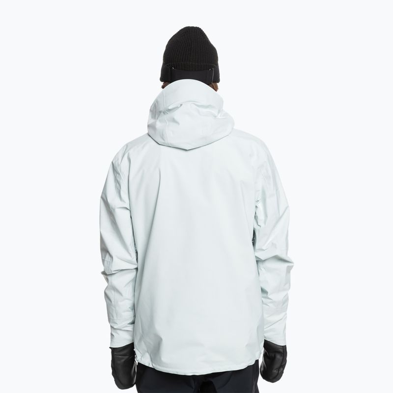 Férfi snowboard kabát Quiksilver Pro Path Goretex 2L ice flow 2