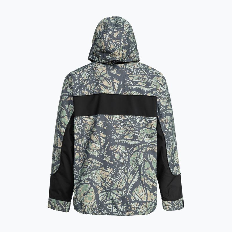 Férfi snowboard kabát Quiksilver High Altitude 20K woodland abstract sea spray 6