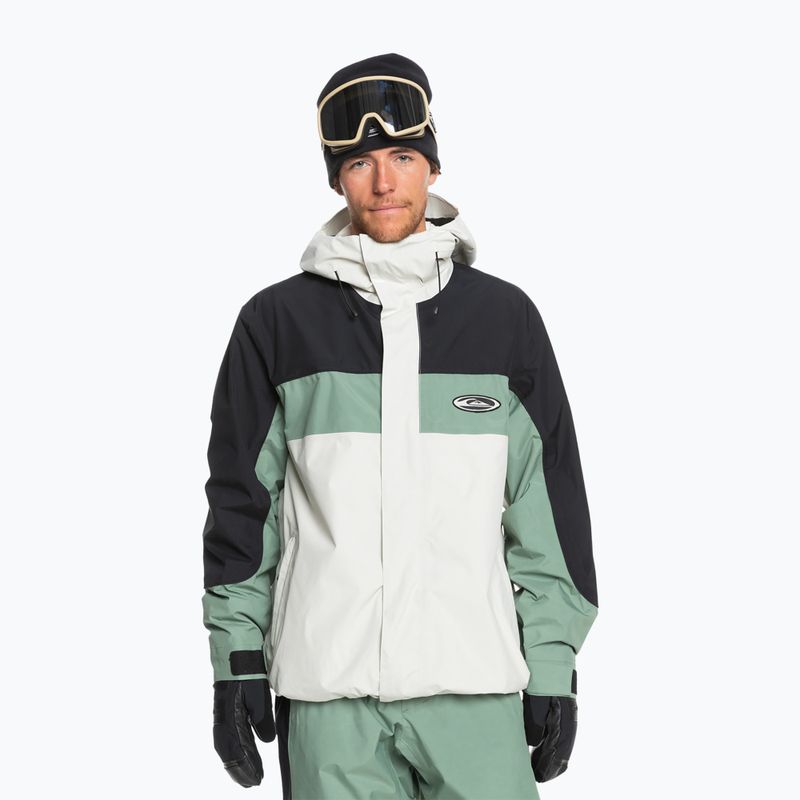 Férfi snowboard kabát Quiksilver High Altitude Gore-Tex birch