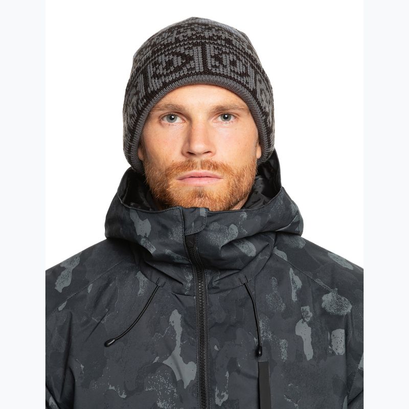 Férfi téli sapka Quiksilver Archive true black 3