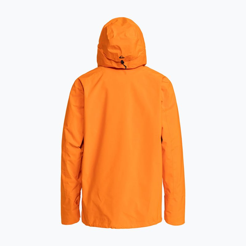 Férfi snowboard kabát Quiksilver Pro Path Goretex 2L orange pepper 6