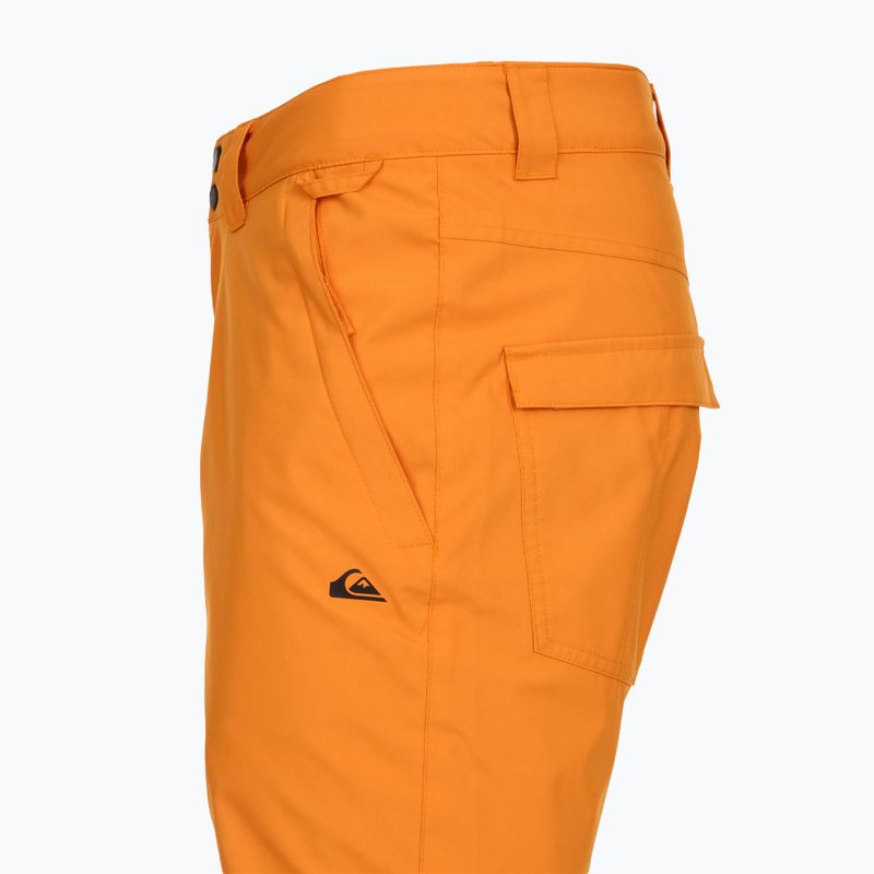 Férfi snowboard nadrág Quiksilver Estate orange pepper 9
