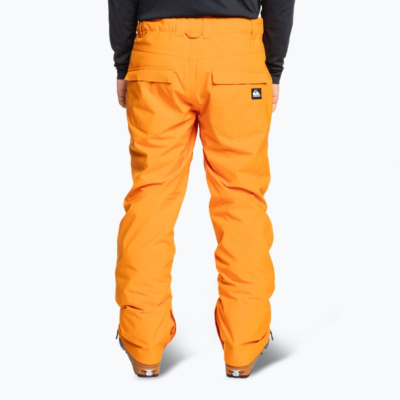 Férfi Quiksilver Estate narancssárga bors snowboard nadrág 3