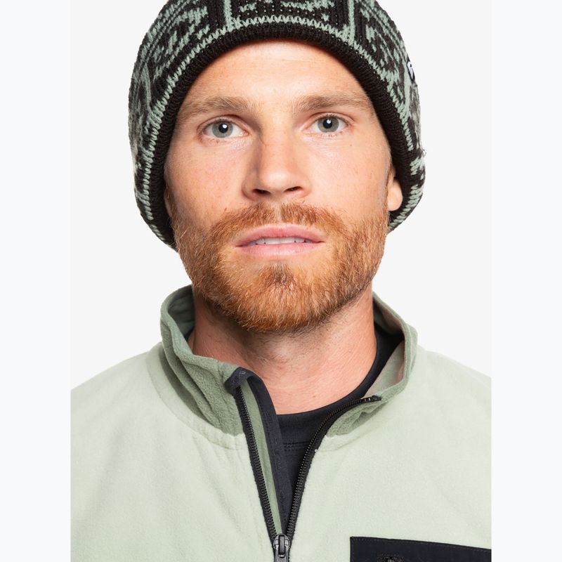 Férfi snowboard pulóver Quiksilver Aker Full Zip Fleece sea spray 5