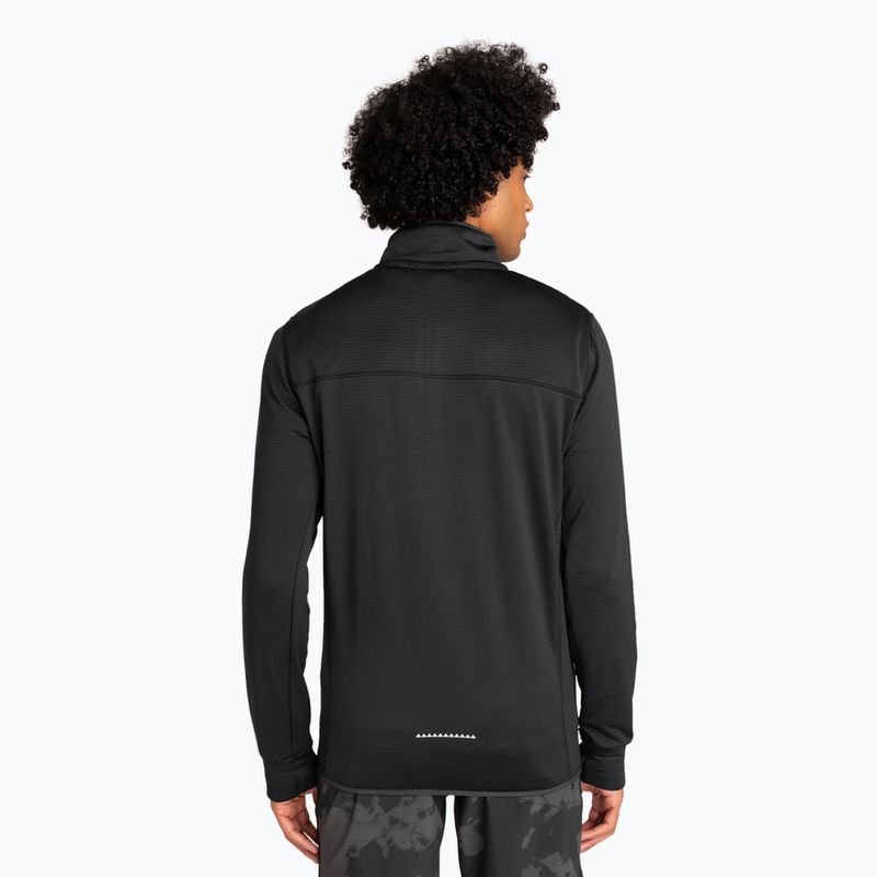 Férfi snowboard pulóver Quiksilver Steep Point Half Zip Fleece true black 3