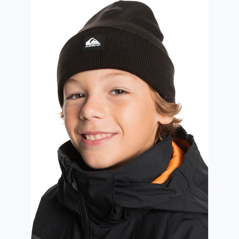 Quiksilver Brigade gyermek téli sapka true black 3