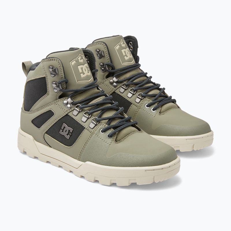Férfi cipő DC Pure High Top WR green / black / white 10