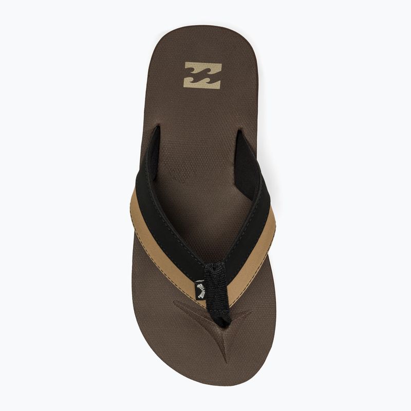 Billabong All Day chocolate férfi flip-flop papucs 5