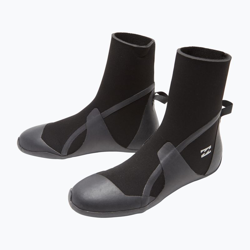 Férfi Billabong 5mm Absolute Round Toe neoprén cipő fekete 2