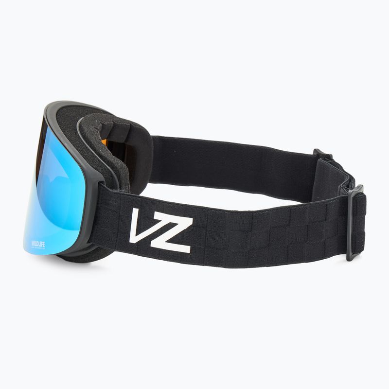 VonZipper Encore fekete/wildlife csillagfényes króm snowboardszemüveg 4