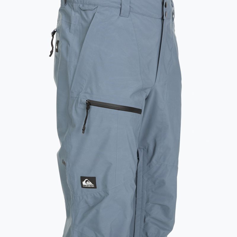 Férfi snowboard nadrág Quiksilver Forever Stretch Gore-Tex flint stone 9