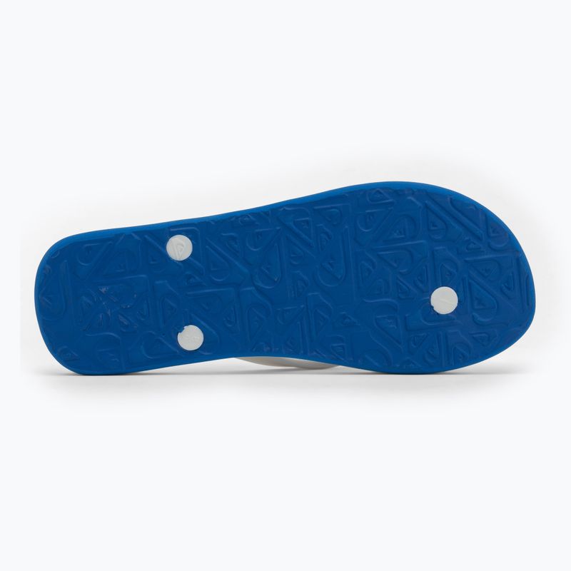Férfi Quiksilver Molokai indigó színű flip flopok 4