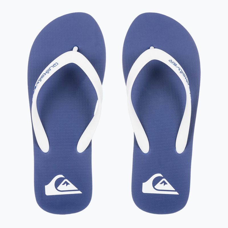 Férfi Quiksilver Molokai indigó színű flip flopok 2