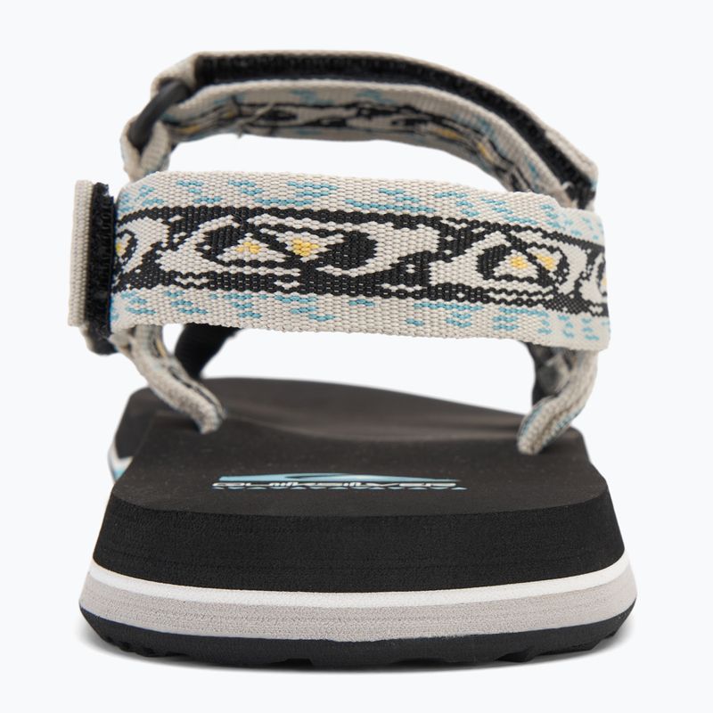 Quiksilver Monkey Caged II fekete/fehér férfi szandálok 6