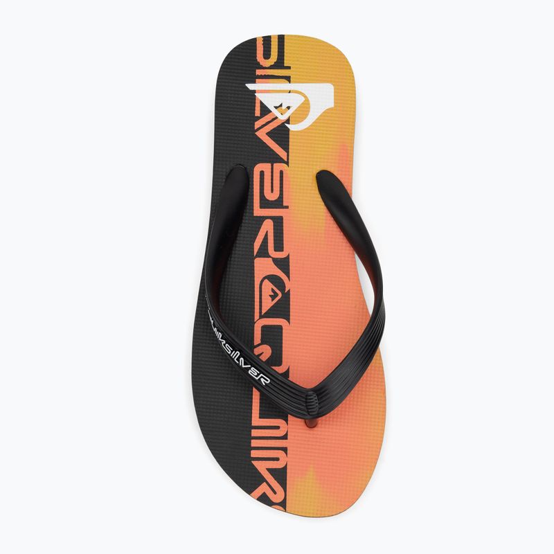 Quiksilver Molokai férfi flip flop Art 25 tüzes korall szótömb 5